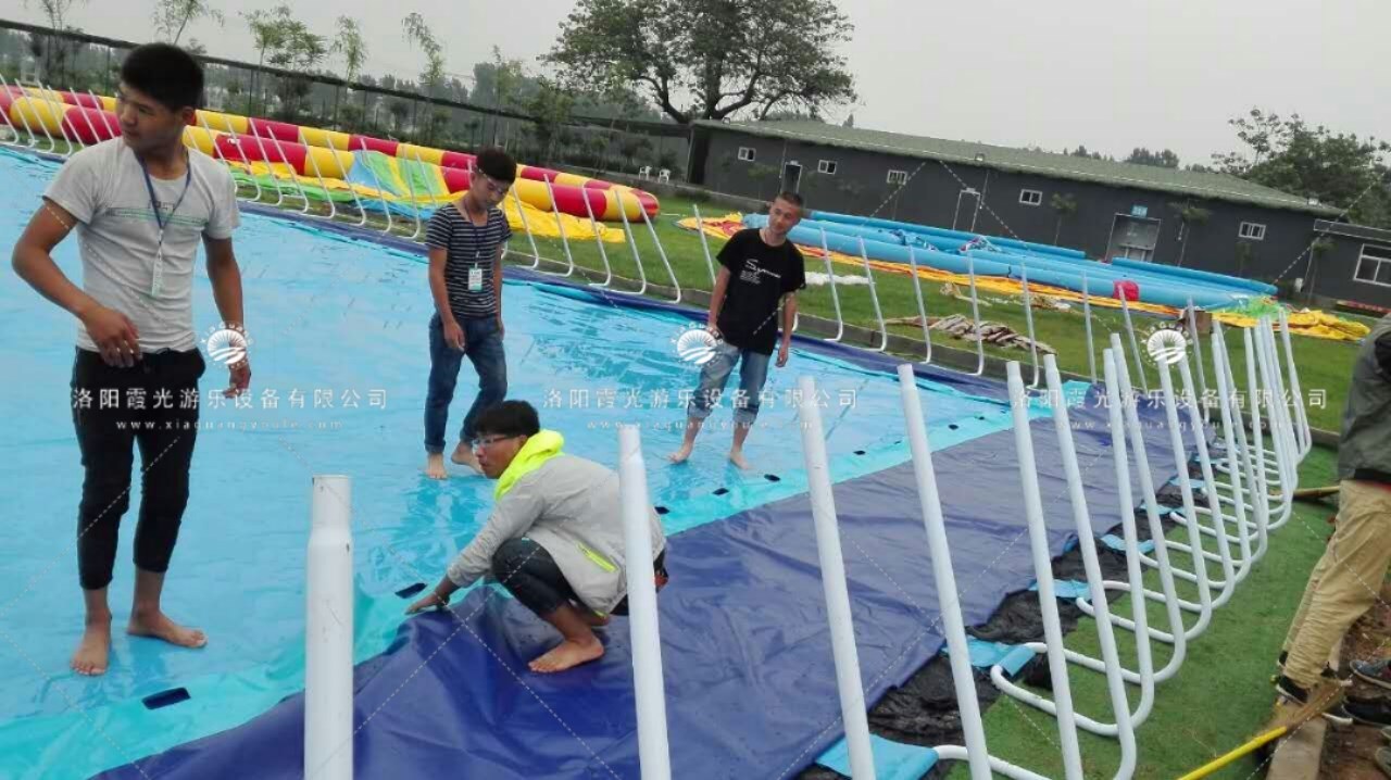 东平支架游泳池